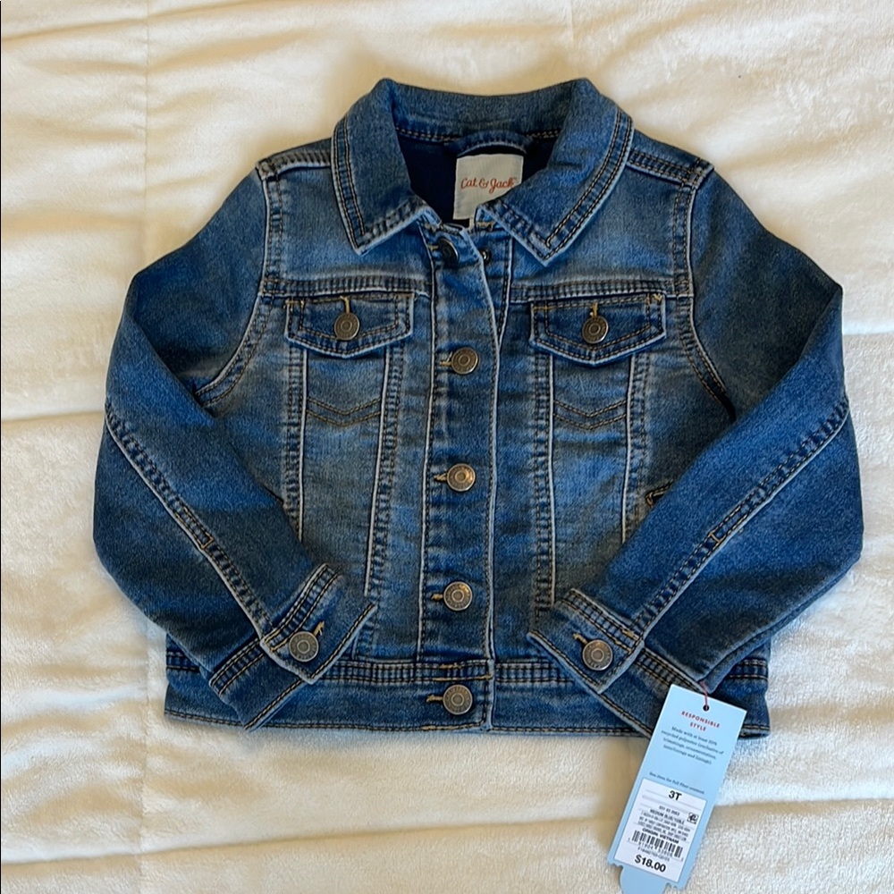 Cat & Jack Blue Denim Jacket